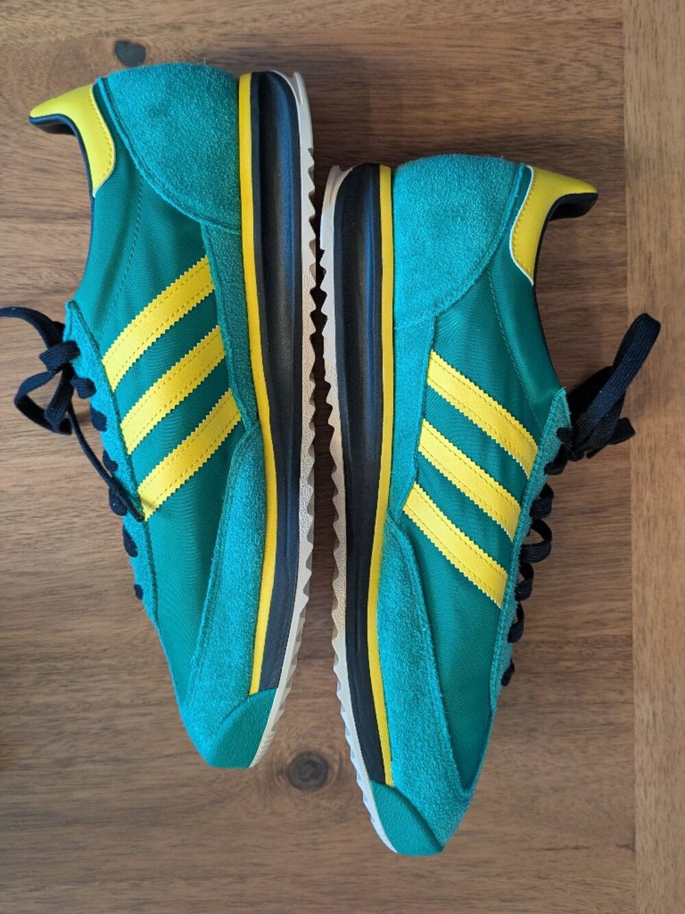 Adidas SL 72 RS Green/Yellow - NEW